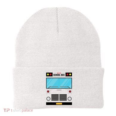 School Bus Costume Simple Halloween Costume Beanie