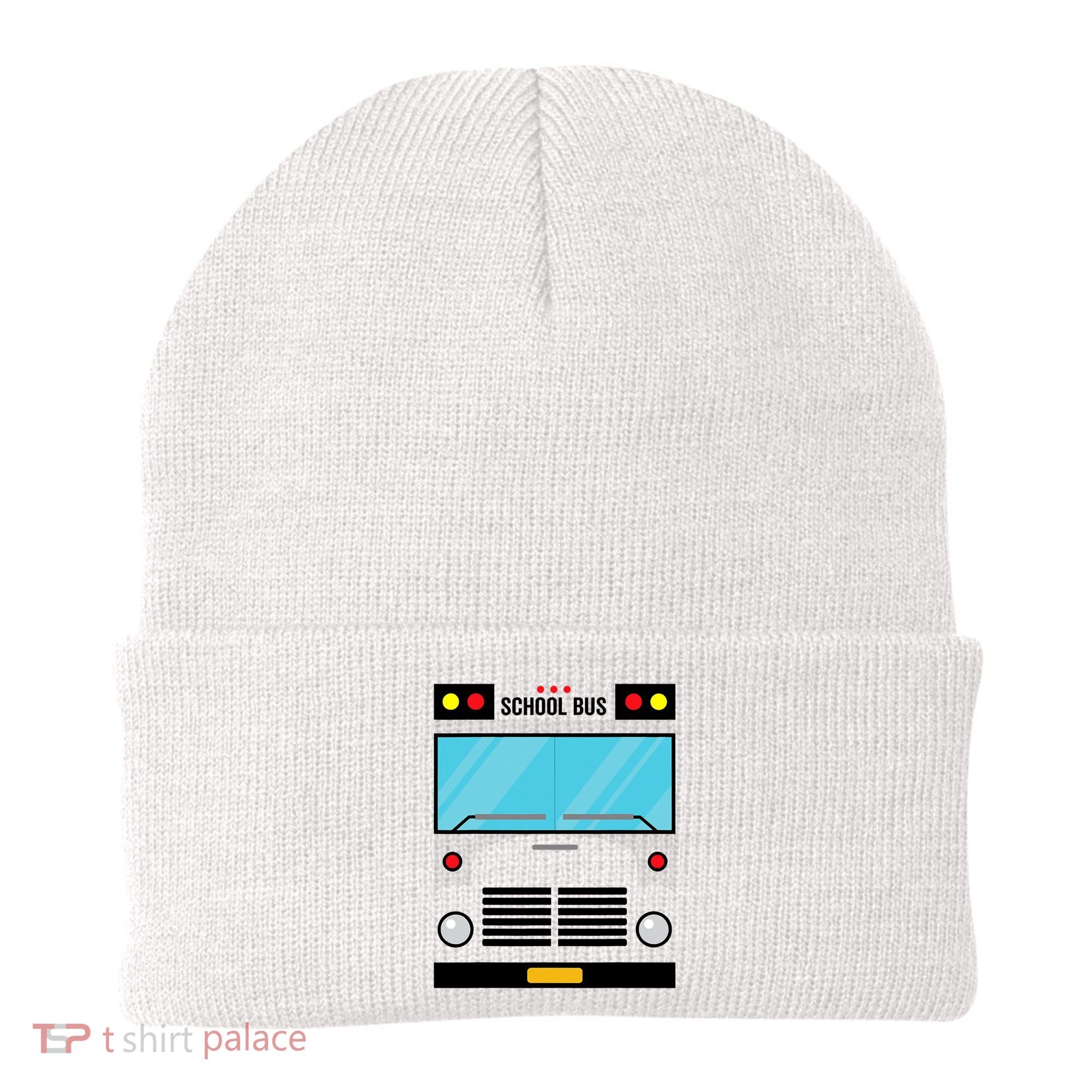 School Bus Costume Simple Halloween Costume Beanie
