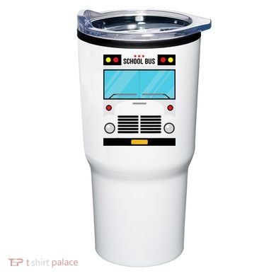 School Bus Costume Simple Halloween Costume Tumbler