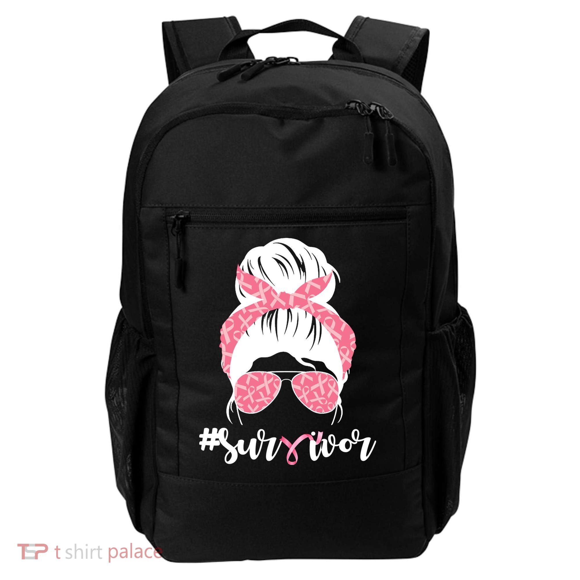 Survivor Breast Cancer Girl Backpack