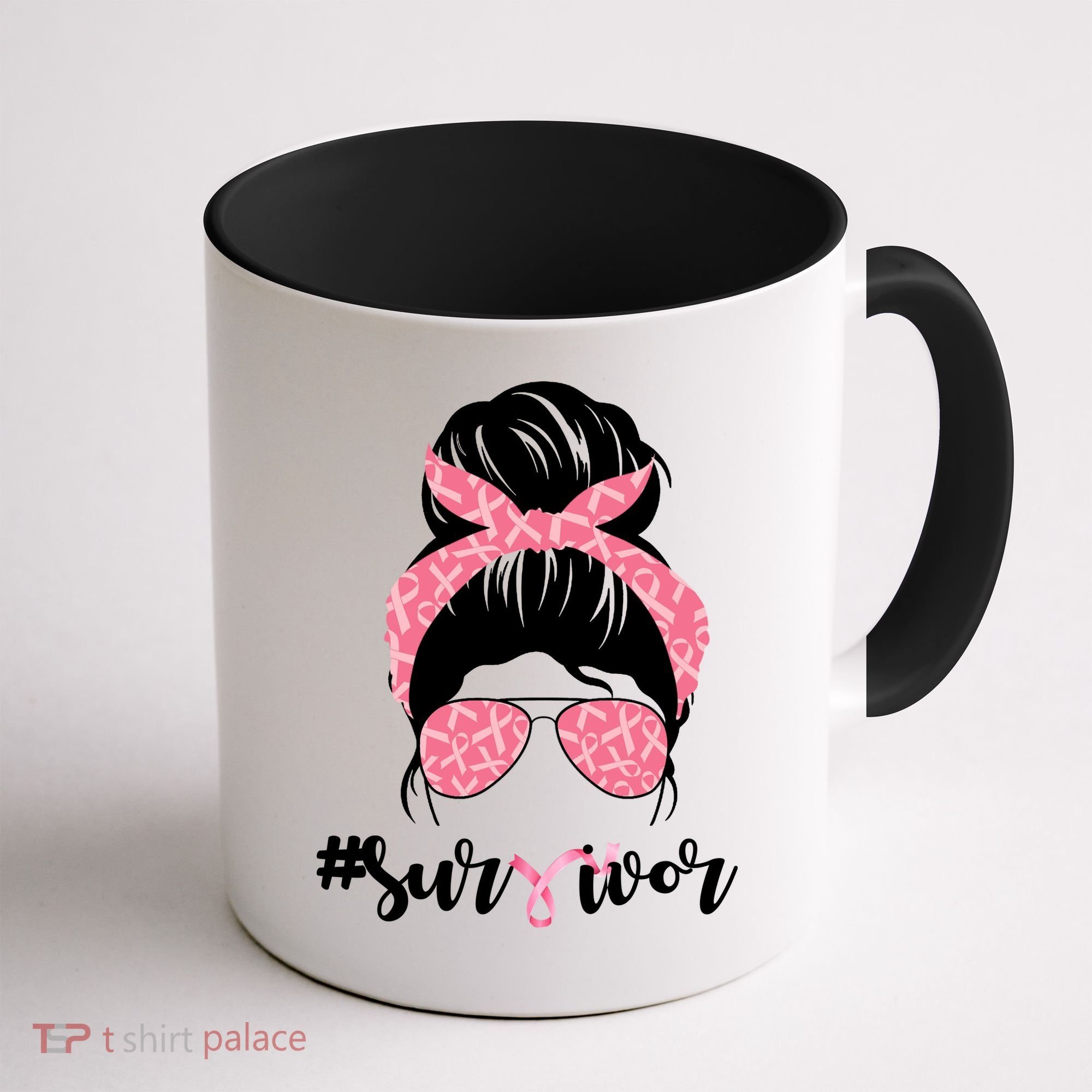 Survivor Breast Cancer Girl Coffee Mug