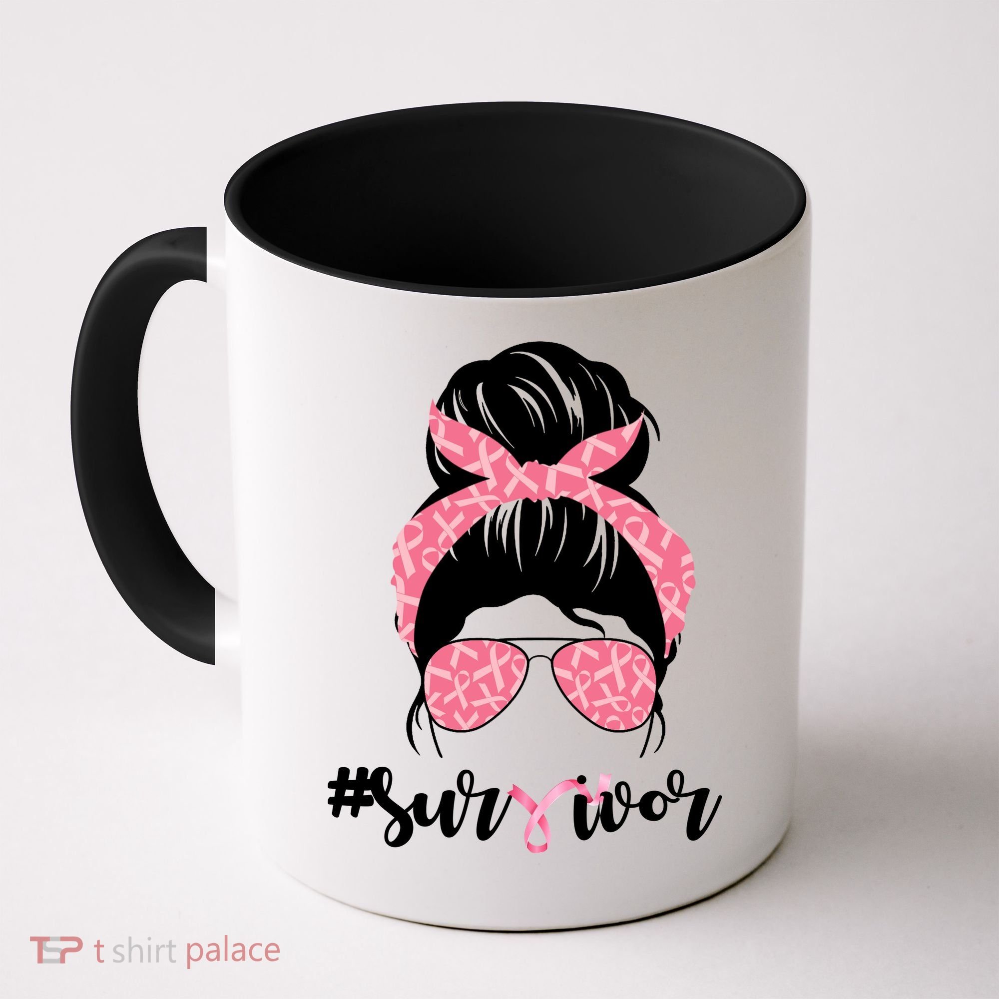 Survivor Breast Cancer Girl Coffee Mug