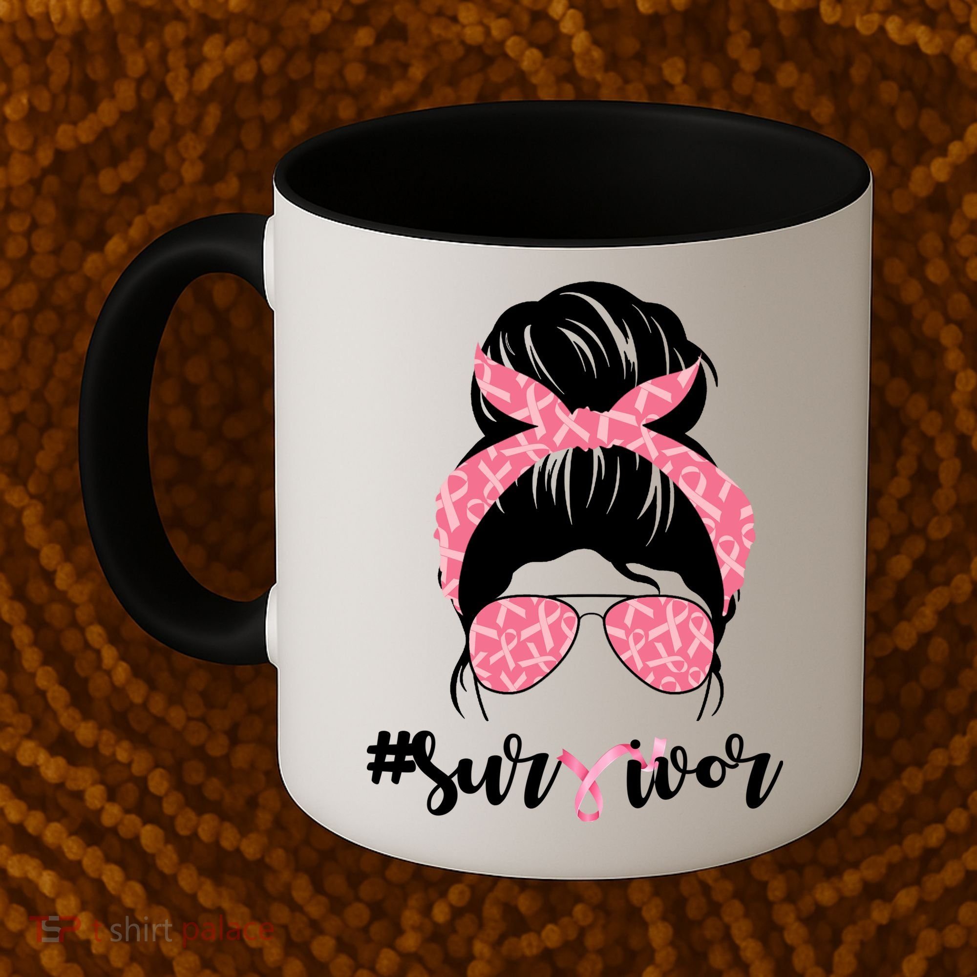 Survivor Breast Cancer Girl Coffee Mug