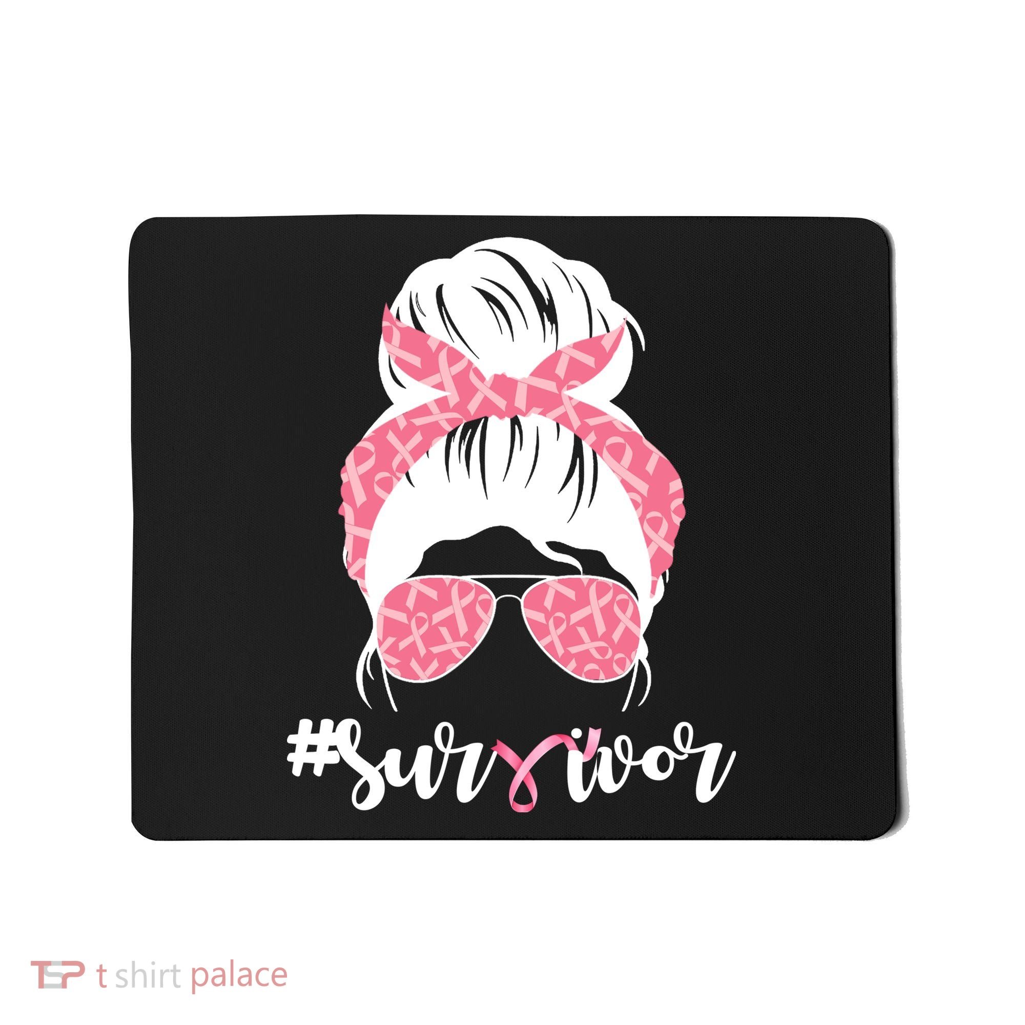 Survivor Breast Cancer Girl Mousepad