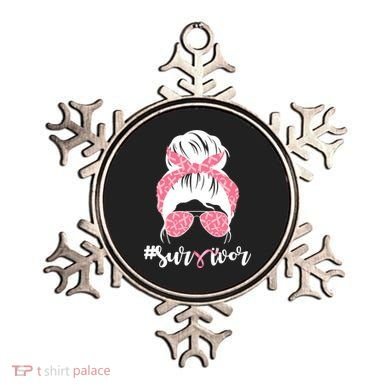 Survivor Breast Cancer Girl Ornament