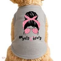 Survivor Breast Cancer Girl Doggie Tank thumb 0