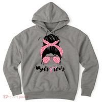 Survivor Breast Cancer Girl Hoodie thumb 0