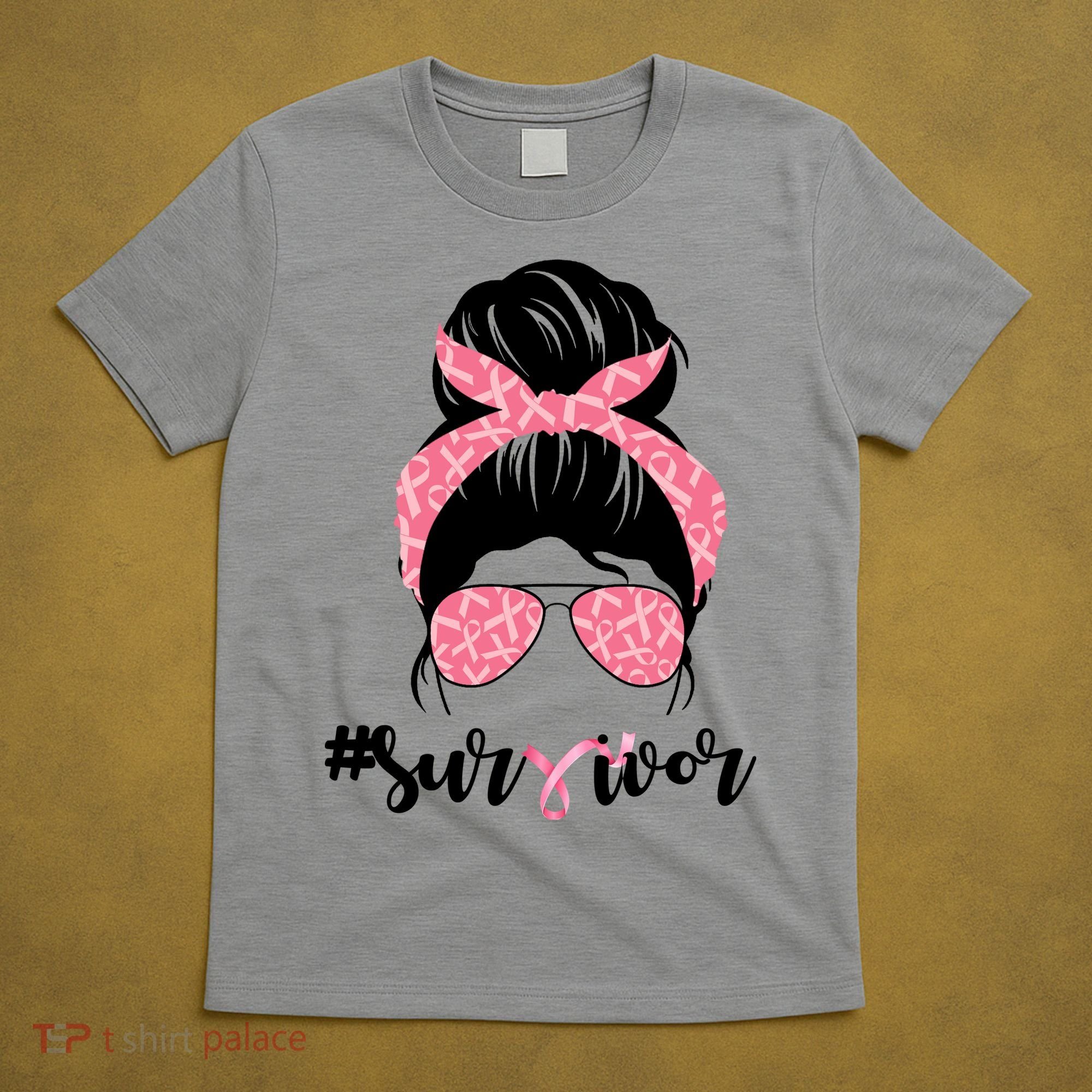 Survivor Breast Cancer Girl T-Shirt