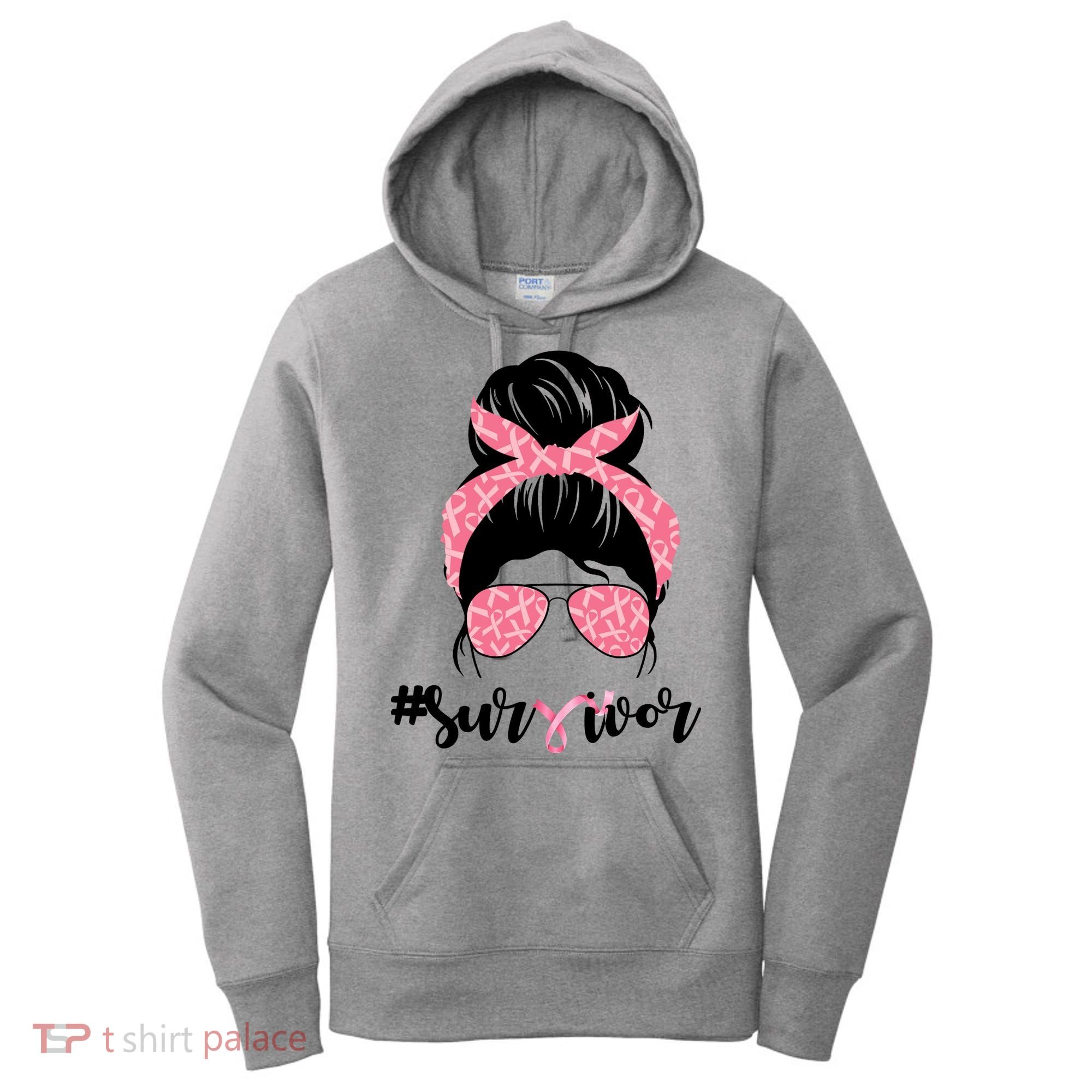 Survivor Breast Cancer Girl Women's Hoodie