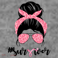Survivor Breast Cancer Girl Women's Tank Top thumb 5
