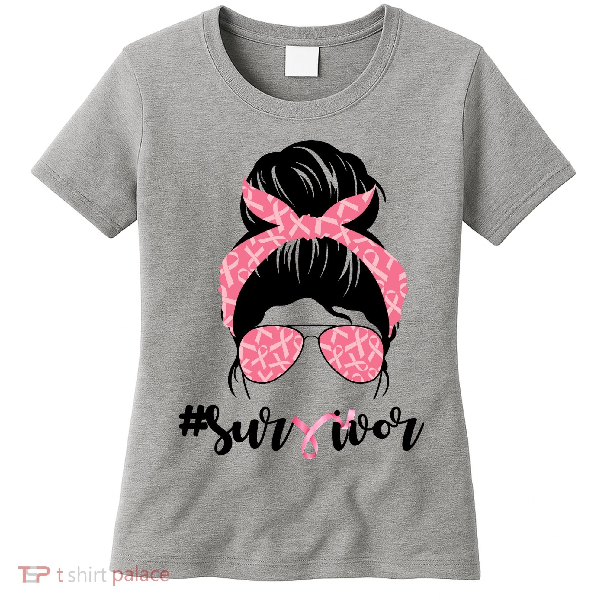 Survivor Breast Cancer Girl Women's T-Shirt