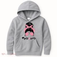 Survivor Breast Cancer Girl Kids Hoodie thumb 0