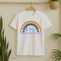 Semicolon Broken Crayons Still Color Suicide Prevention Awareness T-Shirt thumb 2