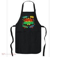 Superhero Brother Costume For Comic Book Birthday Apron thumb 0