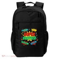 Superhero Brother Costume For Comic Book Birthday Backpack thumb 0