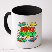 Superhero Brother Costume For Comic Book Birthday Coffee Mug thumb 0