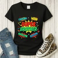 Superhero Brother Costume For Comic Book Birthday Women's T-Shirt thumb 3