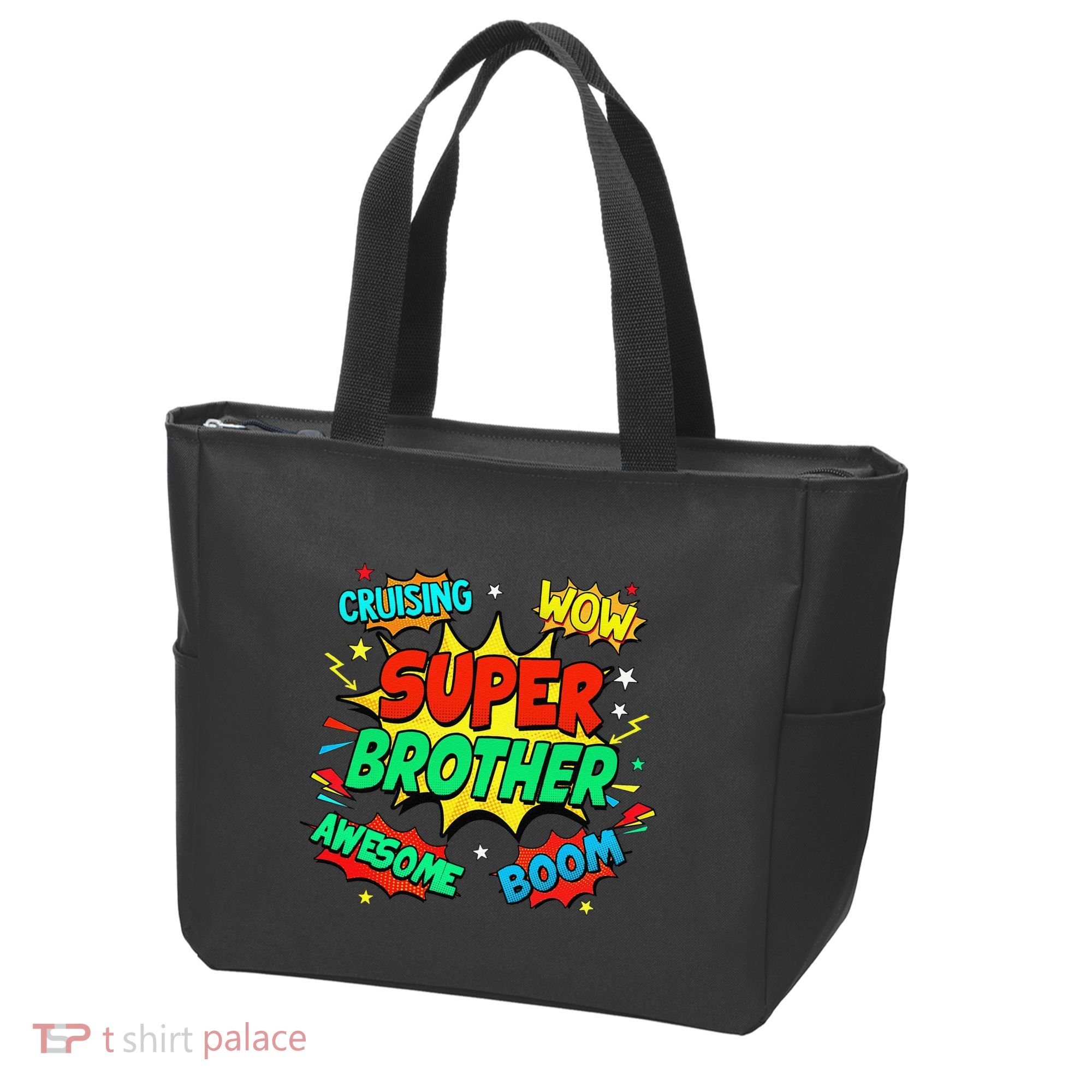 Superhero Brother Costume For Comic Book Birthday Tote Bag