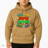 Superhero Brother Costume For Comic Book Birthday Hoodie thumb 2
