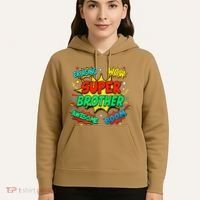 Superhero Brother Costume For Comic Book Birthday Hoodie thumb 5