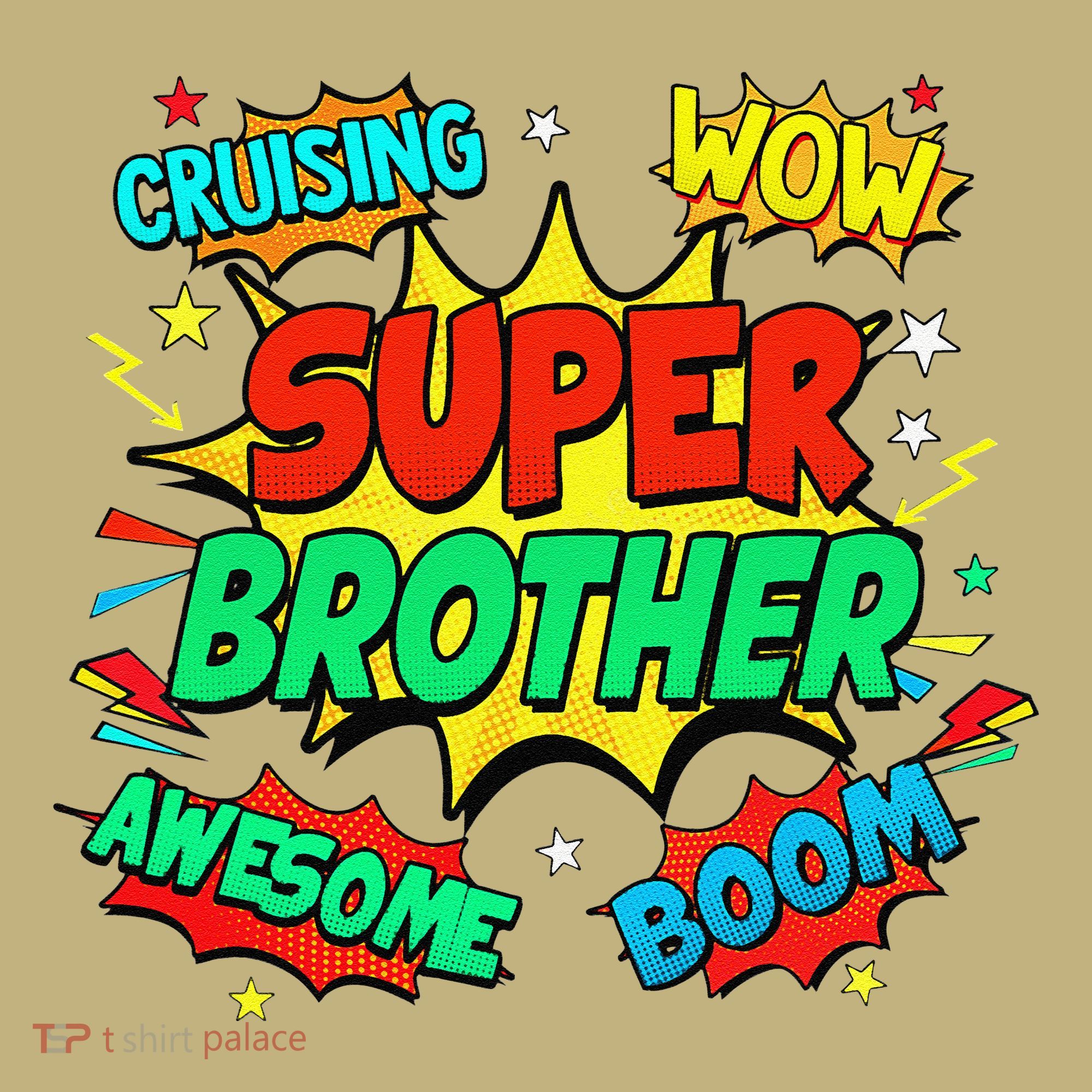 Superhero Brother Costume For Comic Book Birthday Sweatshirt
