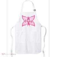 Strong Breast Cancer Awareness Butterfly Apron thumb 0