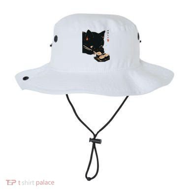 Sushi Black Cat LoverS Delight And Modern Minimalist Art Bucket Hat