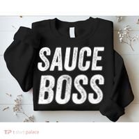 Sauce Boss Chef BBQ Cook Food Humorousa Sweatshirt thumb 2