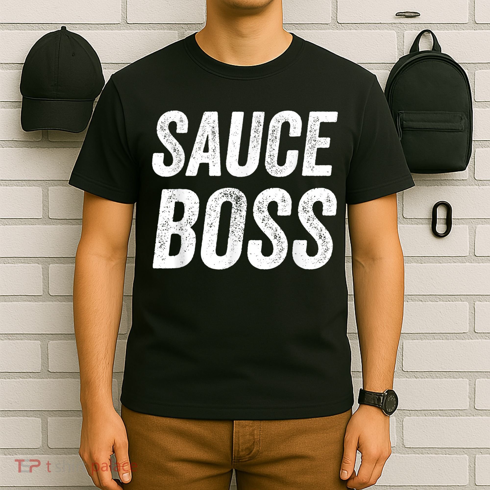 Sauce Boss Chef BBQ Cook Food Humorousa T-Shirt