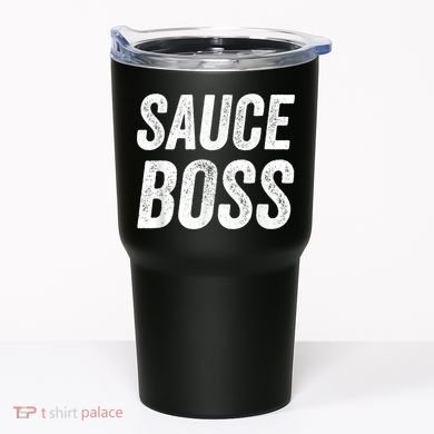 Sauce Boss Chef BBQ Cook Food Humorousa Tumbler