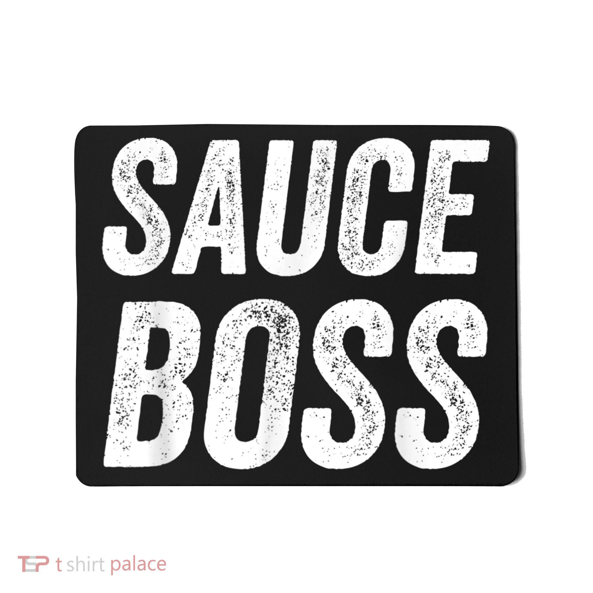 Sauce Boss Chef BBQ Cook Food Humorousa Mousepad