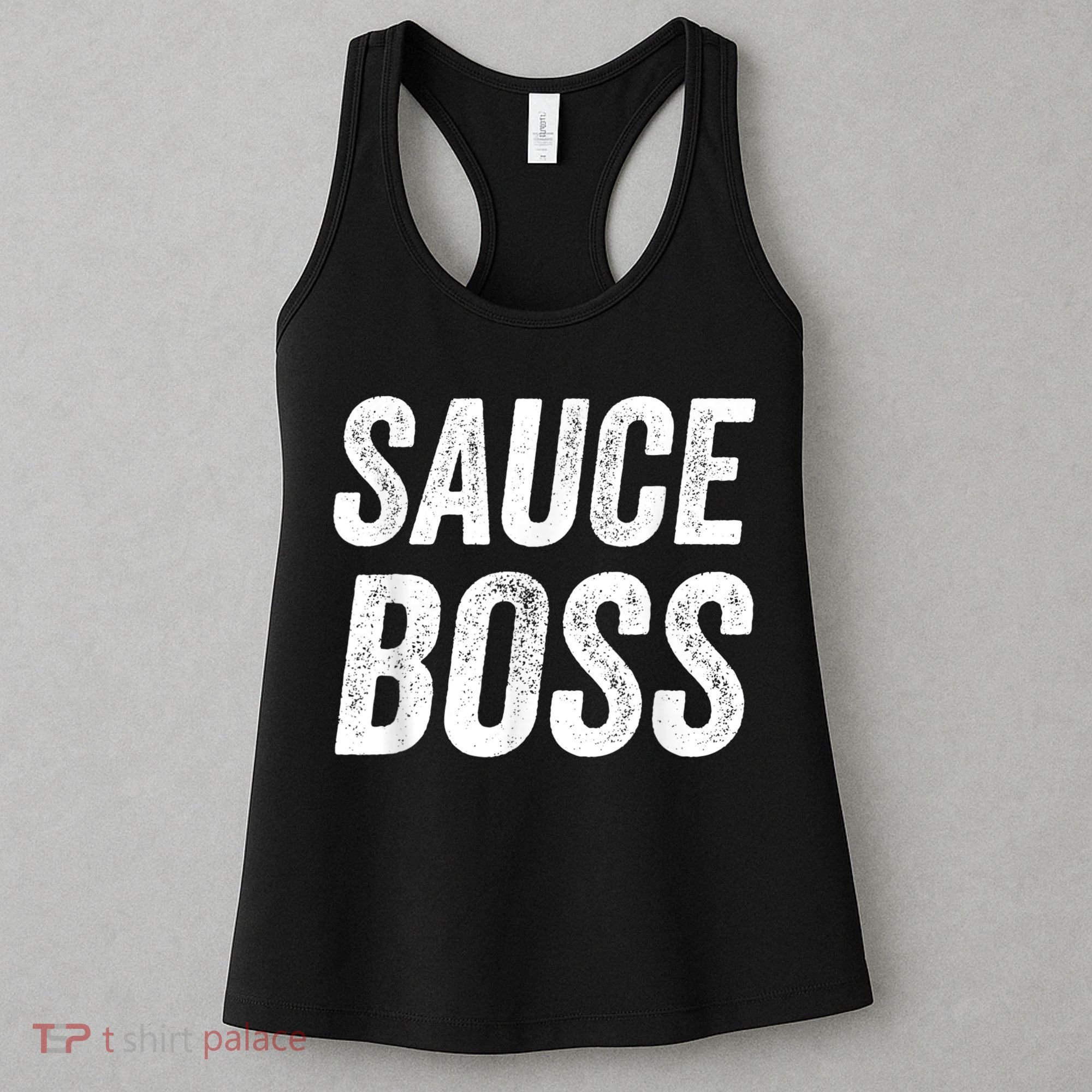 Sauce Boss Chef BBQ Cook Food Humorousa Women's Tank Top