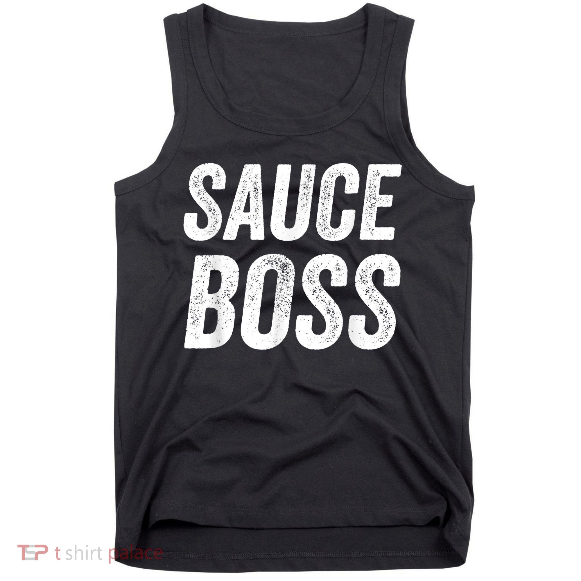 Sauce Boss Chef BBQ Cook Food Humorousa Tank Top