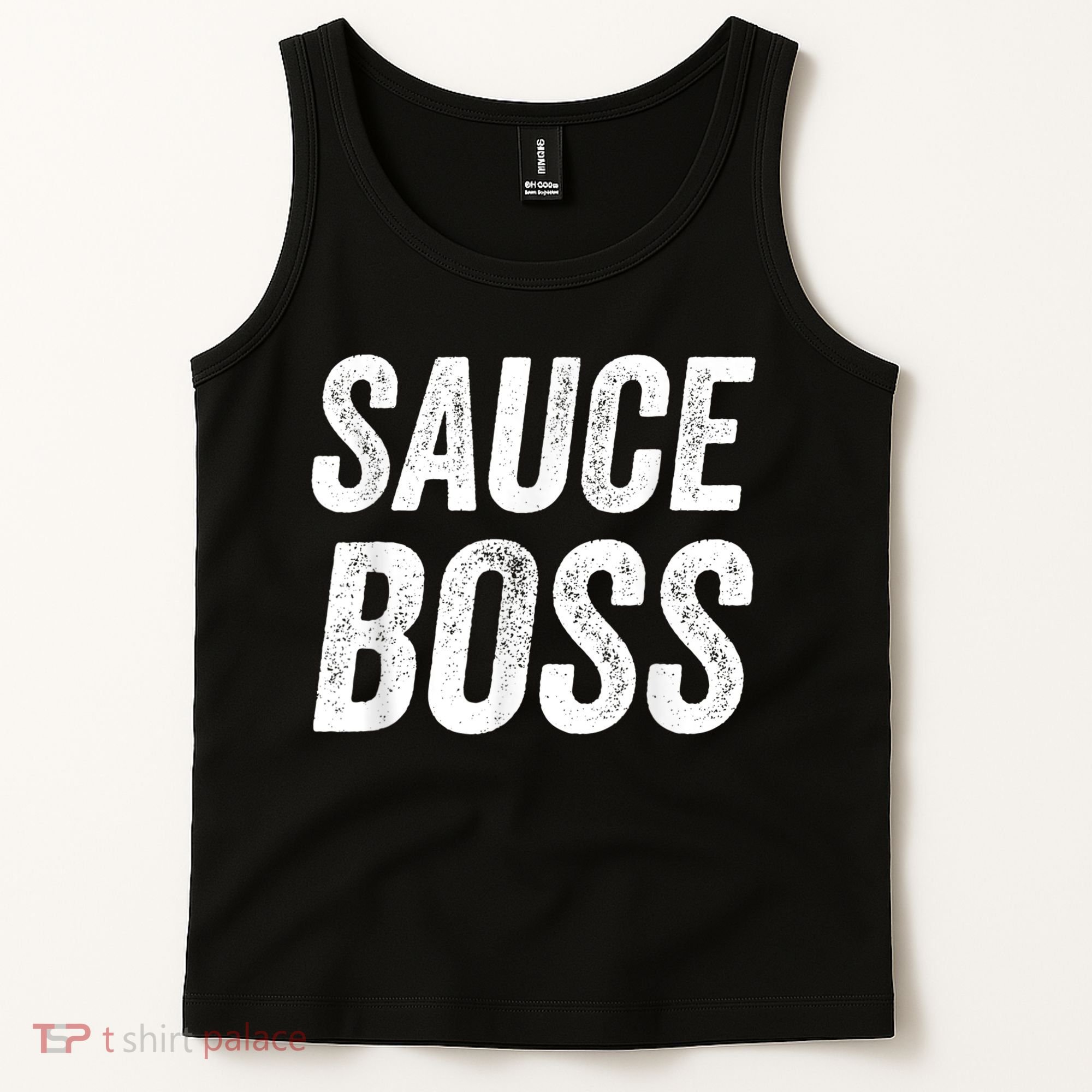 Sauce Boss Chef BBQ Cook Food Humorousa Tank Top