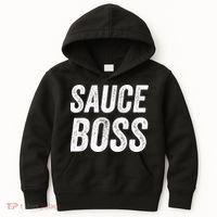 Sauce Boss Chef BBQ Cook Food Humorousa Kids Hoodie thumb 0