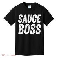 Sauce Boss Chef BBQ Cook Food Humorousa Kids T-Shirt thumb 0