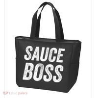 Sauce Boss Chef BBQ Cook Food Humorousa Tote Bag thumb 3