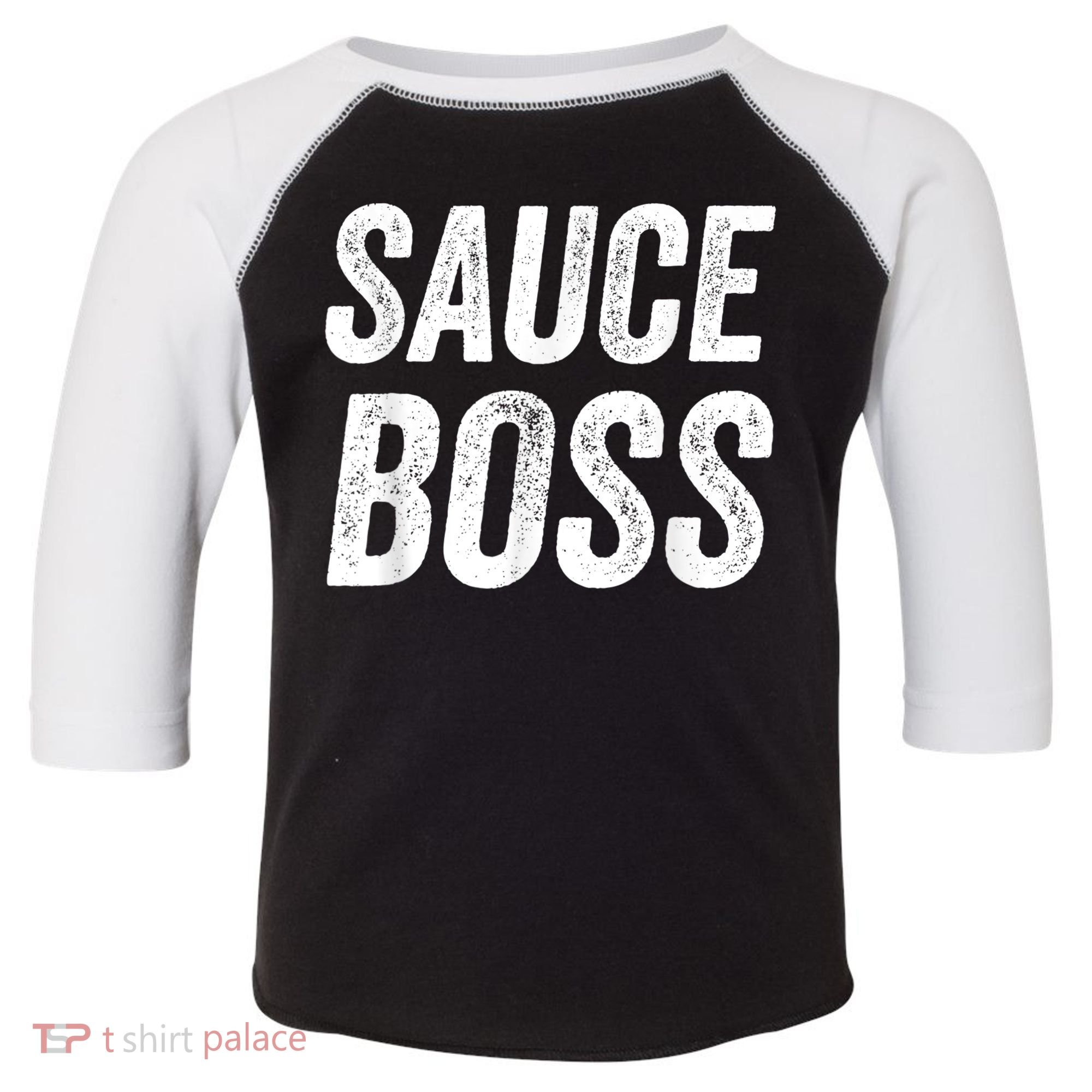 Sauce Boss Chef BBQ Cook Food Humorousa Toddler Fine Jersey T-Shirt