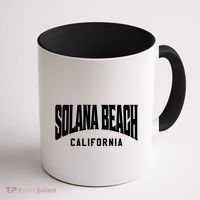 Solana Beach California Gift Coffee Mug thumb 1