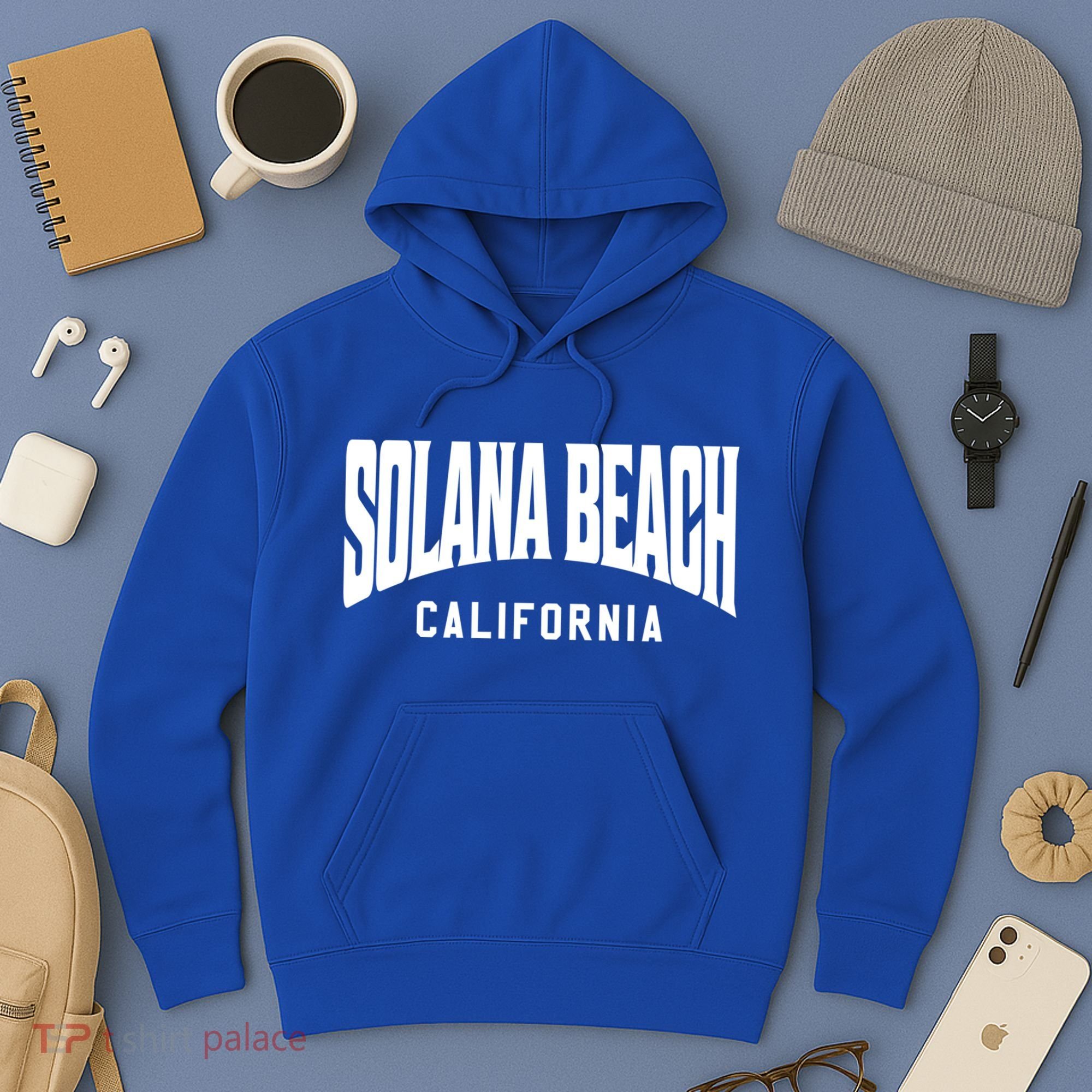 Solana Beach California Gift Hoodie