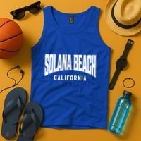 Solana Beach California Gift Tank Top thumb 4