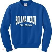 Solana Beach California Gift Kids Sweatshirt thumb 0