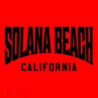 Solana Beach California Gift Santa Hat thumb 1