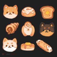 Shiba Buns Cute Cats Women's Sweatshirt thumb 2