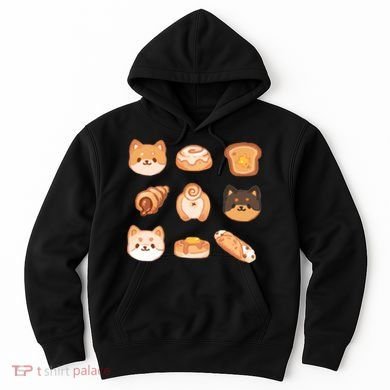 Shiba Buns Cute Cats Hoodie