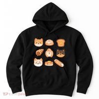 Shiba Buns Cute Cats Hoodie thumb 0
