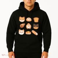 Shiba Buns Cute Cats Hoodie thumb 2