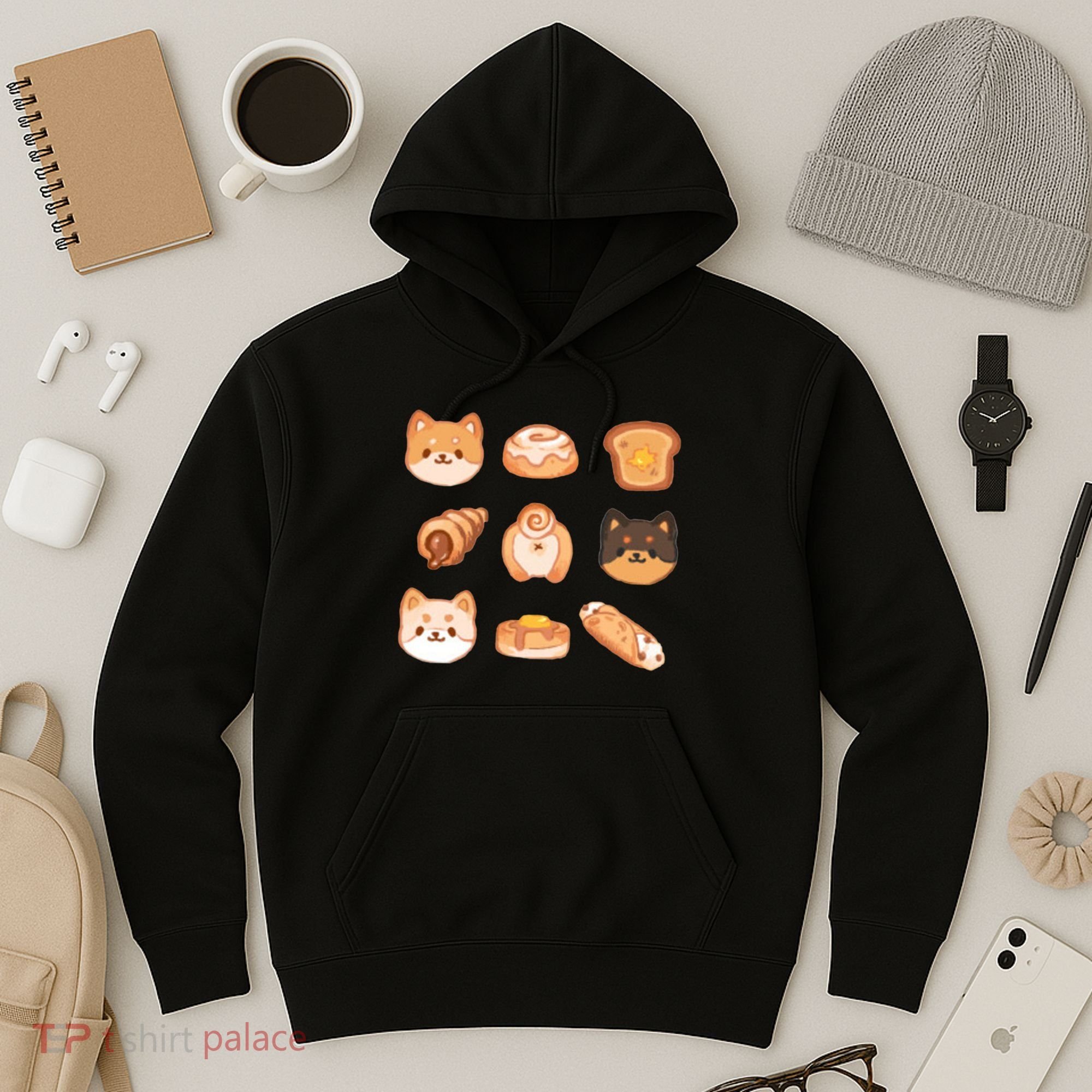 Shiba Buns Cute Cats Hoodie
