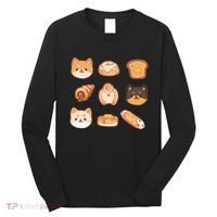 Shiba Buns Cute Cats Long Sleeve Shirt thumb 0