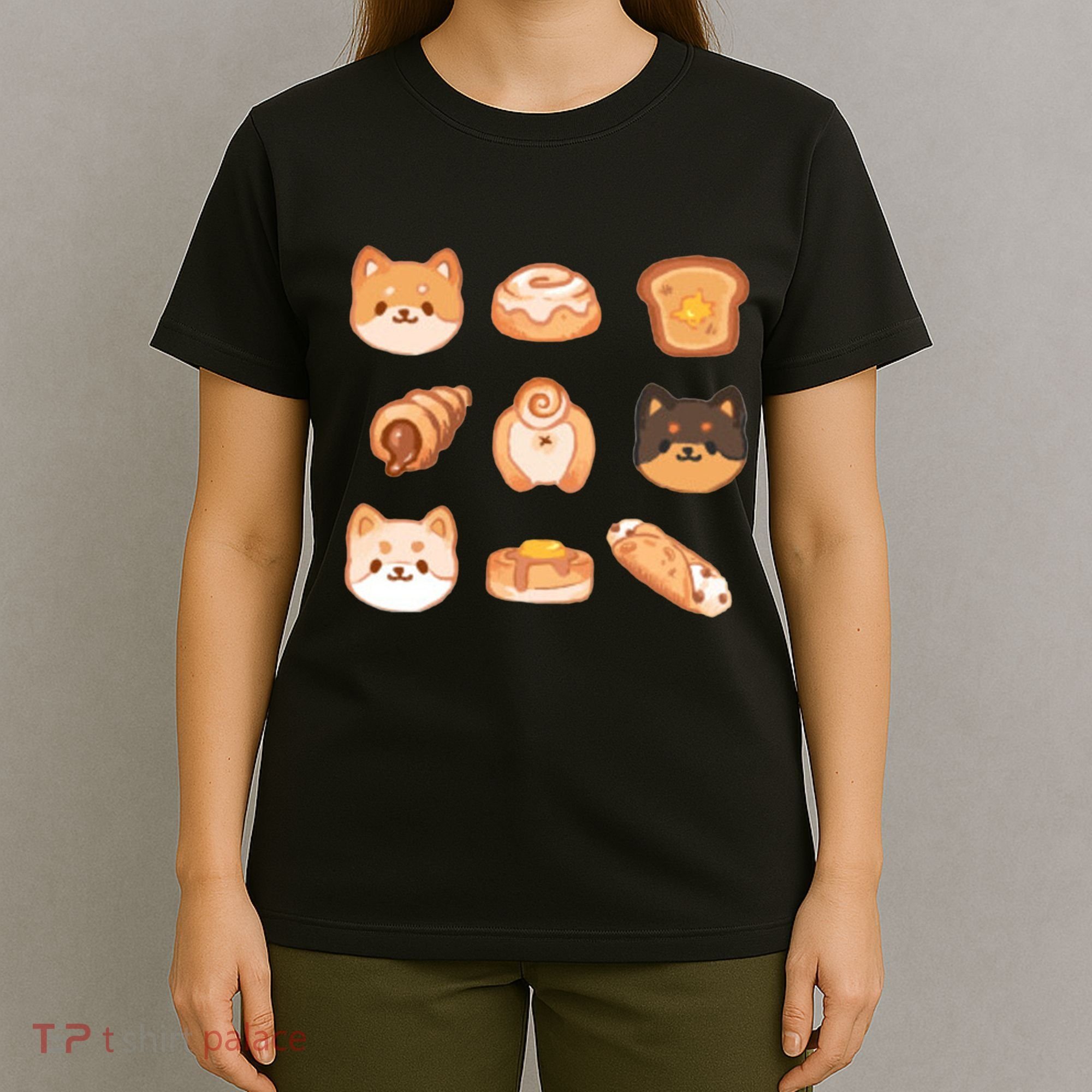 Shiba Buns Cute Cats T-Shirt